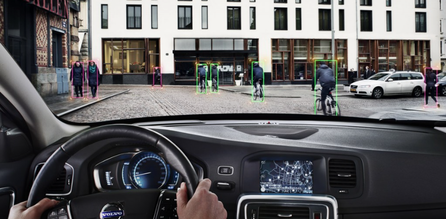 volvo s60 система City Safety