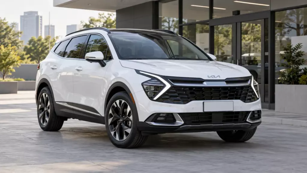 Автомобиль Kia для страницы выкупа