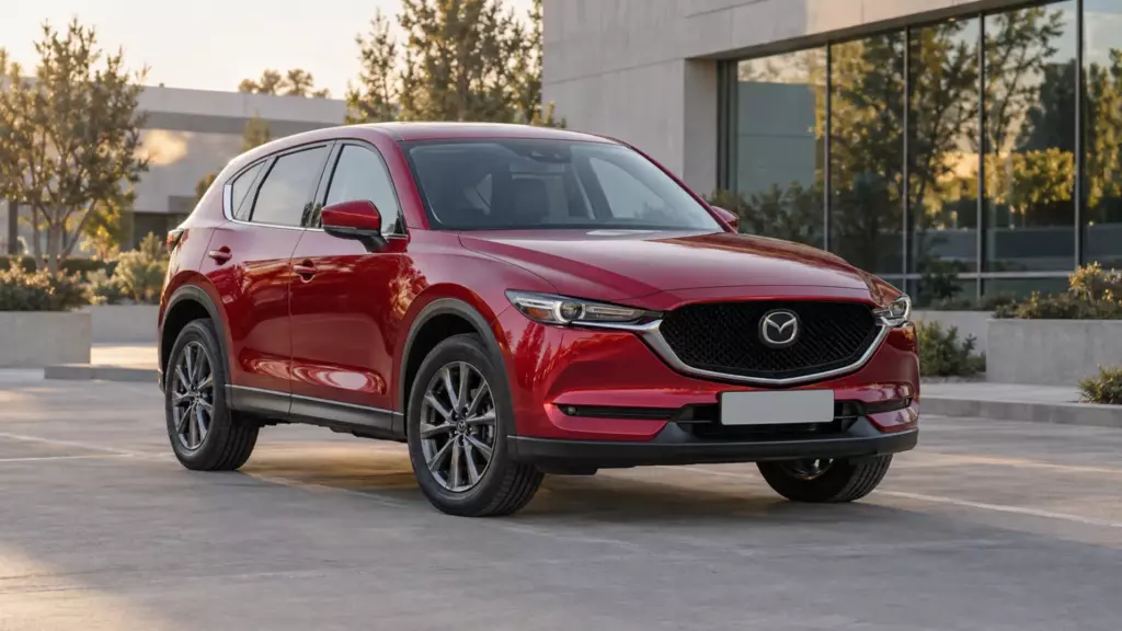 Автомобиль Mazda для страницы выкупа