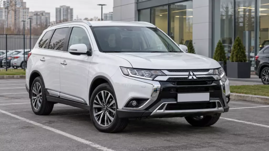 Автомобиль Mitsubishi для страницы выкупа