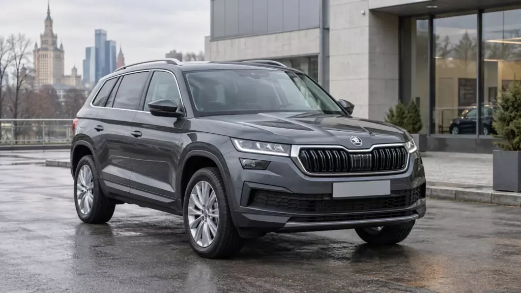 Автомобиль Skoda для страницы выкупа