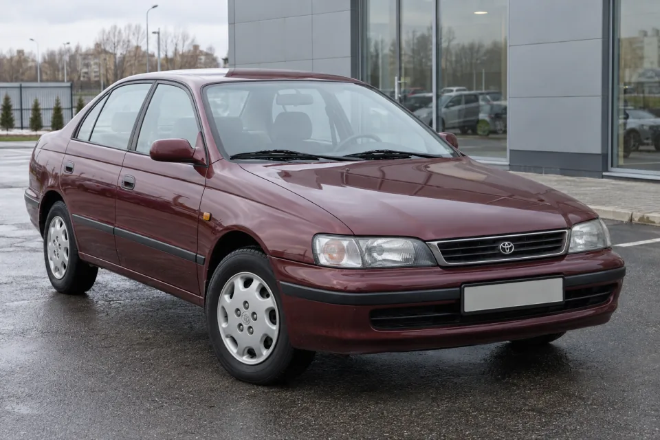 Toyota Carina E — типовой пример автомобиля для выкупа