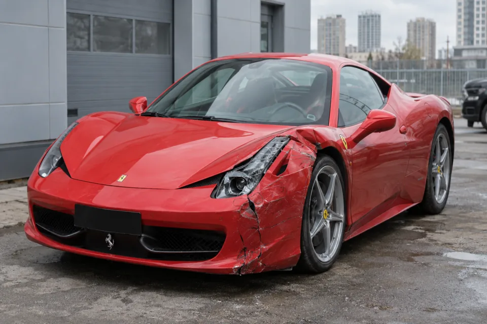 Ferrari 458 — типовой пример автомобиля для выкупа