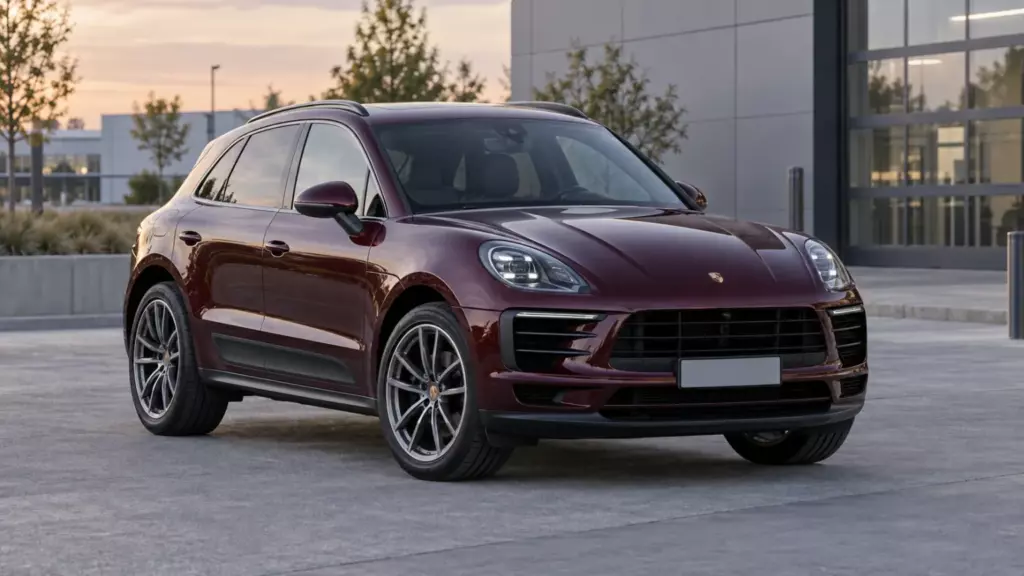 Автомобиль Porsche для страницы выкупа